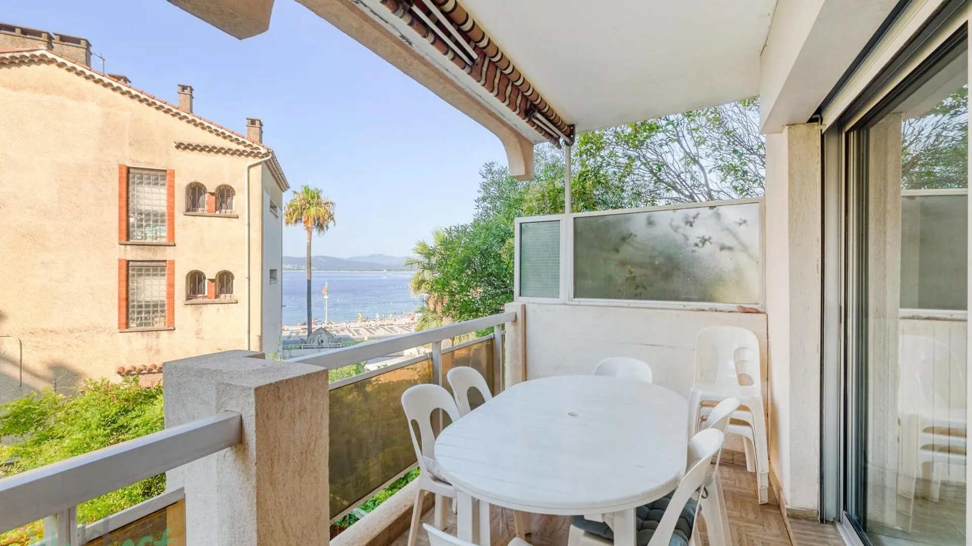 公寓 Appartement Les Pieds Dans L'Eau Saint-Raphaël